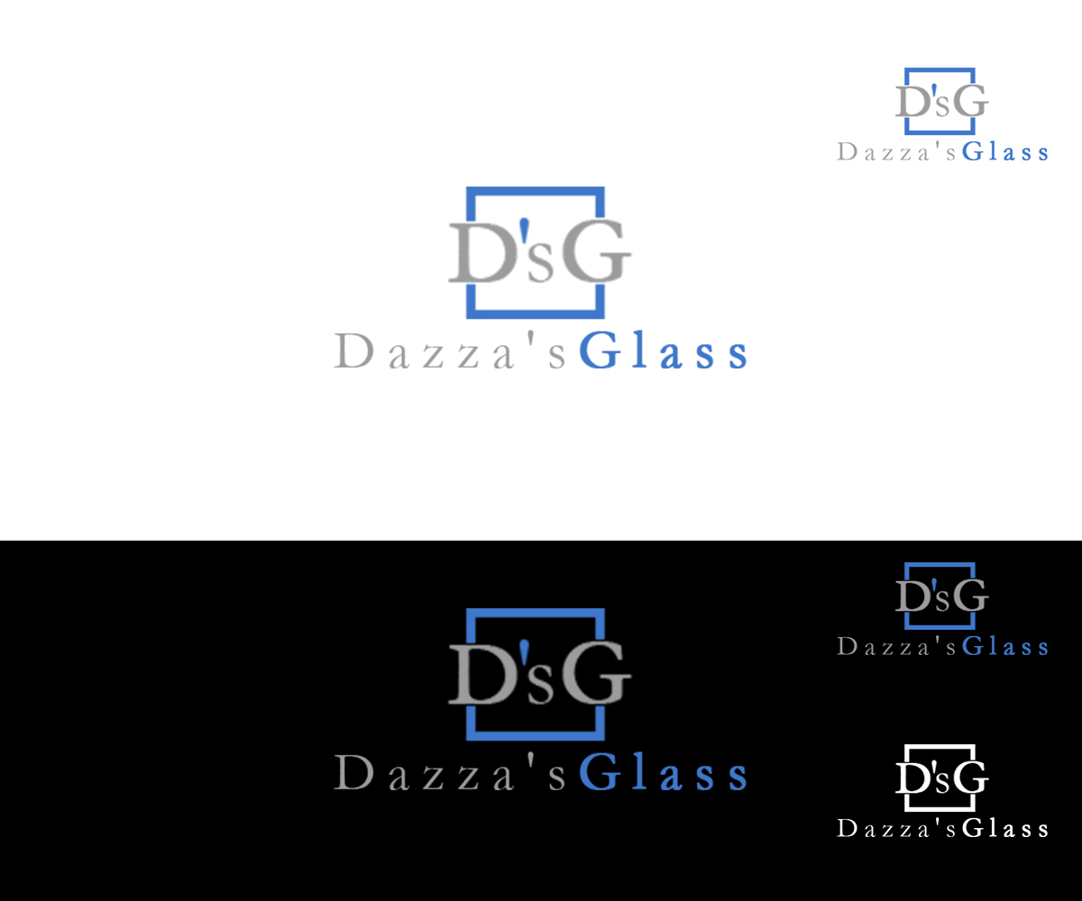 Logo Design by LJ Creation for dazza's glass | Design #12881704
