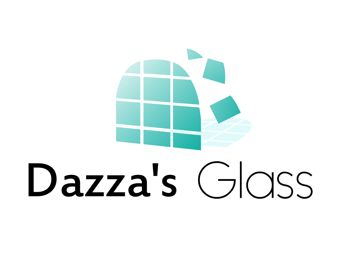Logo Design by 2HHDavid for dazza's glass | Design #12778640