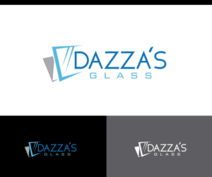 Diseño de Logo por e-graphics para dazza's glass | Diseño: #12788070