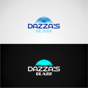 Logo Design by FlorinMH for dazza's glass | Design: #12795247