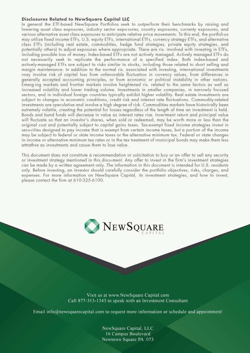 Brochure Design by Impressive Sol for NewSquare Capital LLC | Design #12796427