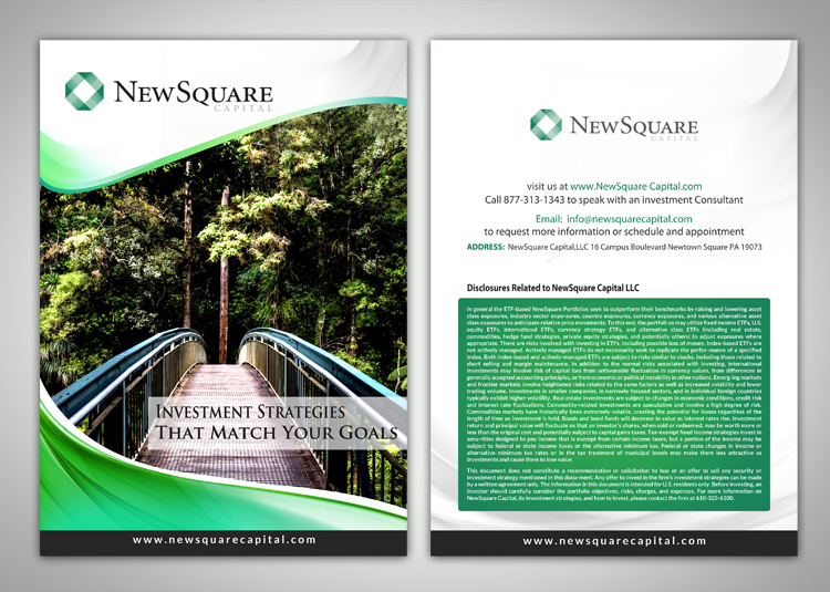 Broschüren-Design von debdesign für NewSquare Capital LLC | Design #12805911