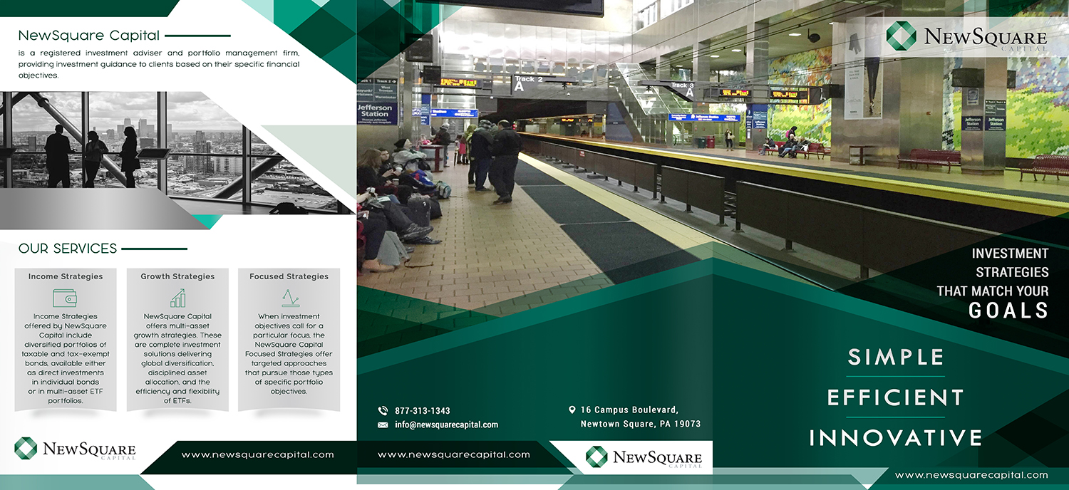 Brochure Design by SAI DESIGNS for NewSquare Capital LLC | Design: #12892202