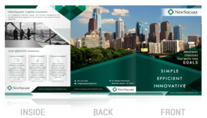 Client Centric Brochure for Investment Advisory Firm | Design de Brochure par SAI DESIGNS