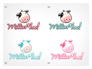 Millie Moo! | Logo Design by Vicez
