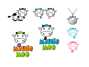 Millie Moo! | Logo Design by Soho