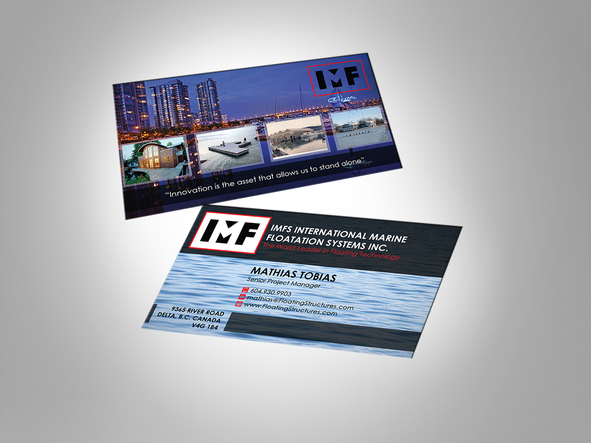 Diseño de Tarjeta de Presentación por MT para International Marine Floatation Systems, Inc. | Diseño #2464121