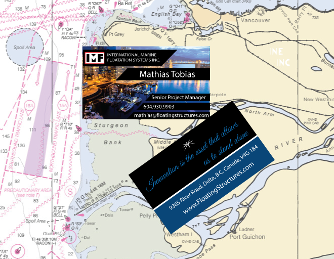 Business Card Design by TedAtkinson for International Marine Floatation Systems, Inc. | Design #2433922