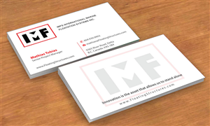 Business Card Design by Sbss for International Marine Floatation Systems, Inc. | Design: #2458945