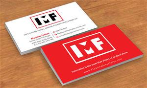 Business Card Design by Sbss for International Marine Floatation Systems, Inc. | Design: #2458947