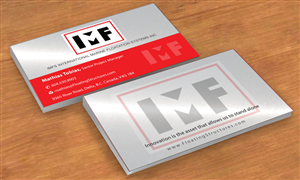 Business Card Design by Sbss for International Marine Floatation Systems, Inc. | Design: #2459043