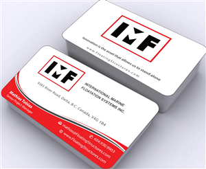 Business Card Design by Sbss for International Marine Floatation Systems, Inc. | Design: #2459080