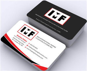 Design de Carte de Visite par Sbss pour International Marine Floatation Systems, Inc. | Design : #2459223