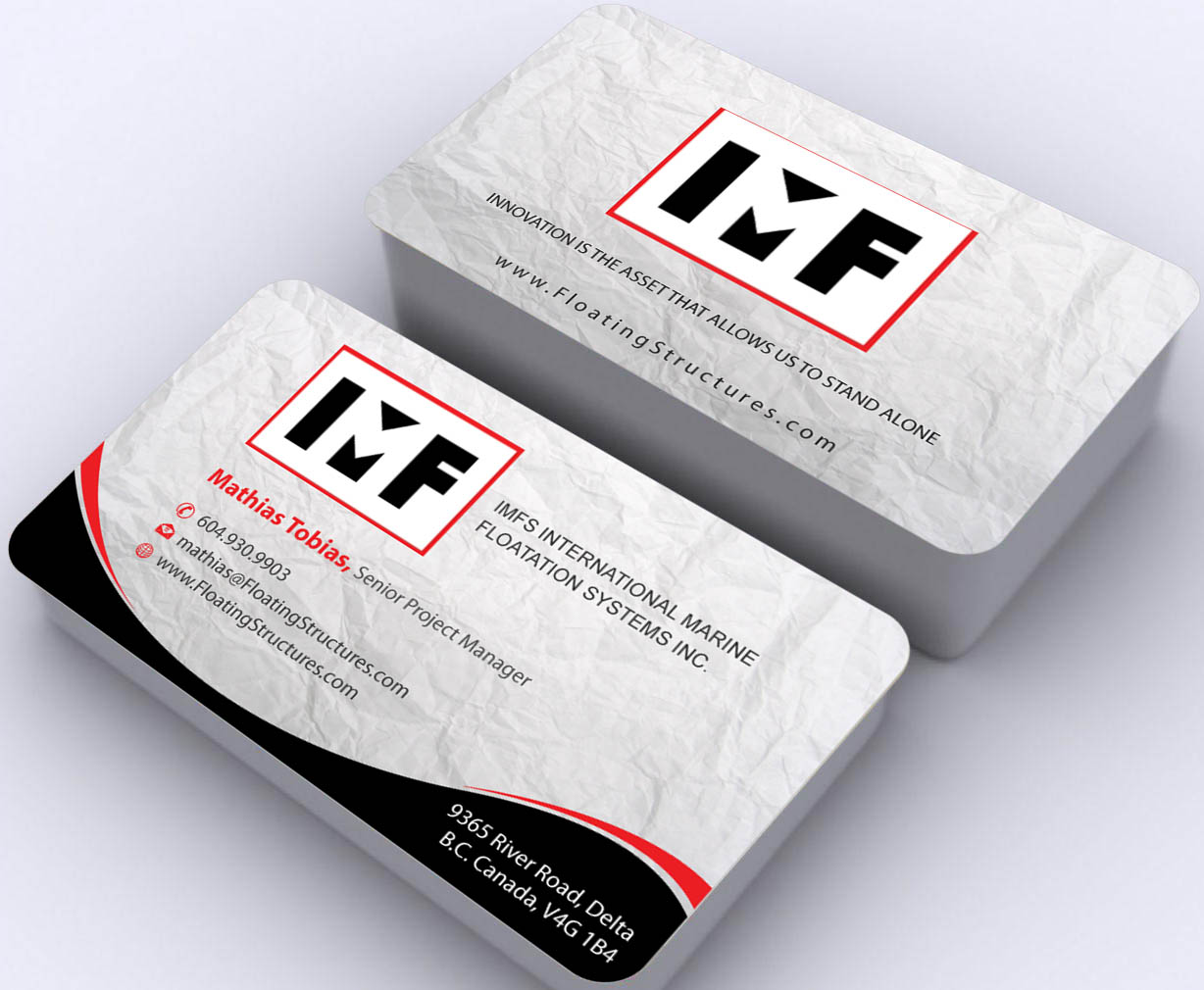 Design de Carte de Visite par Sbss pour International Marine Floatation Systems, Inc. | Design #2459252