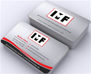 Visitenkarten-Design von Sbss für International Marine Floatation Systems, Inc. | Design: #2459273