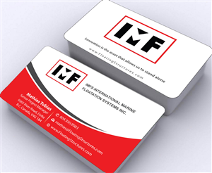 Visitenkarten-Design von Sbss für International Marine Floatation Systems, Inc. | Design: #2468658