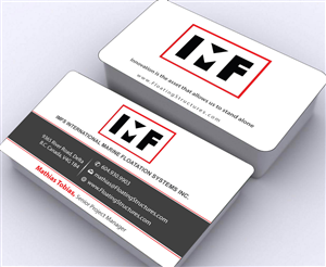 Visitenkarten-Design von Sbss für International Marine Floatation Systems, Inc. | Design: #2468660