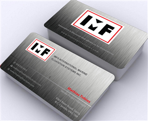 Visitenkarten-Design von Sbss für International Marine Floatation Systems, Inc. | Design: #2468669