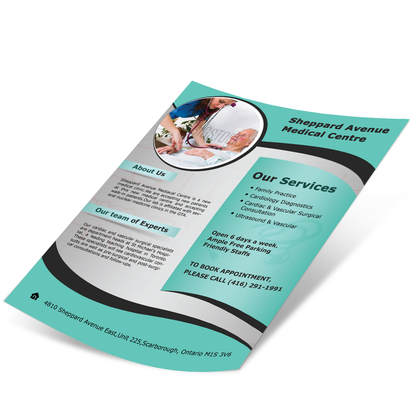 Flyer Design by debdesign for AMS DIAGNOSTICS | Design #12794403