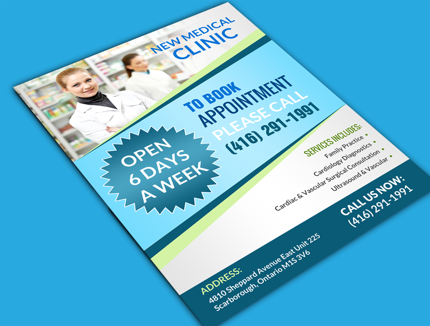 Flyer Design by debdesign for AMS DIAGNOSTICS | Design #12818366