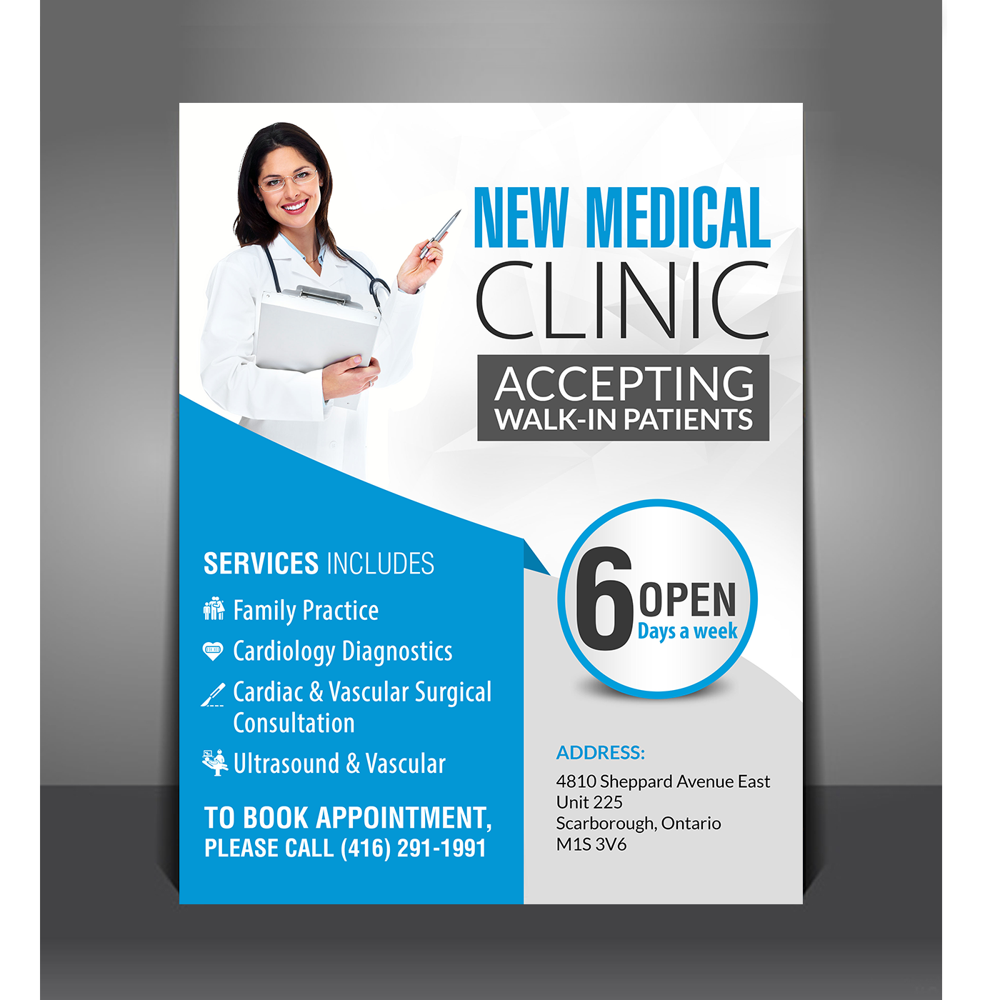 Flyer Design by creative.bugs for AMS DIAGNOSTICS | Design #12818660