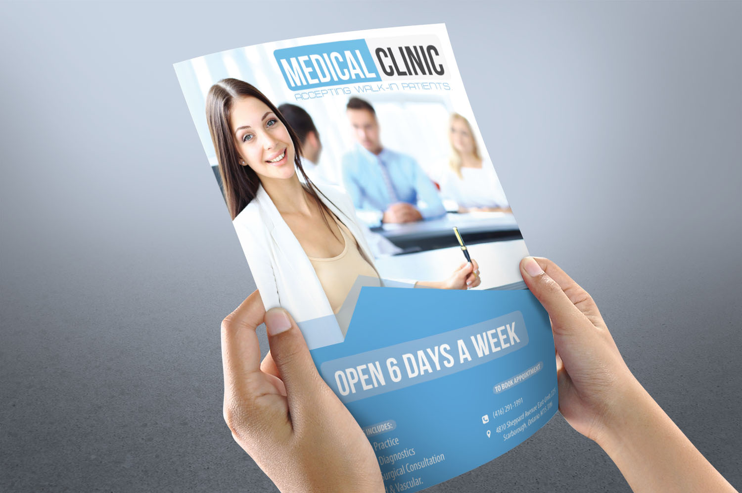Flyer-Design von designsexperts für AMS DIAGNOSTICS | Design #12815141