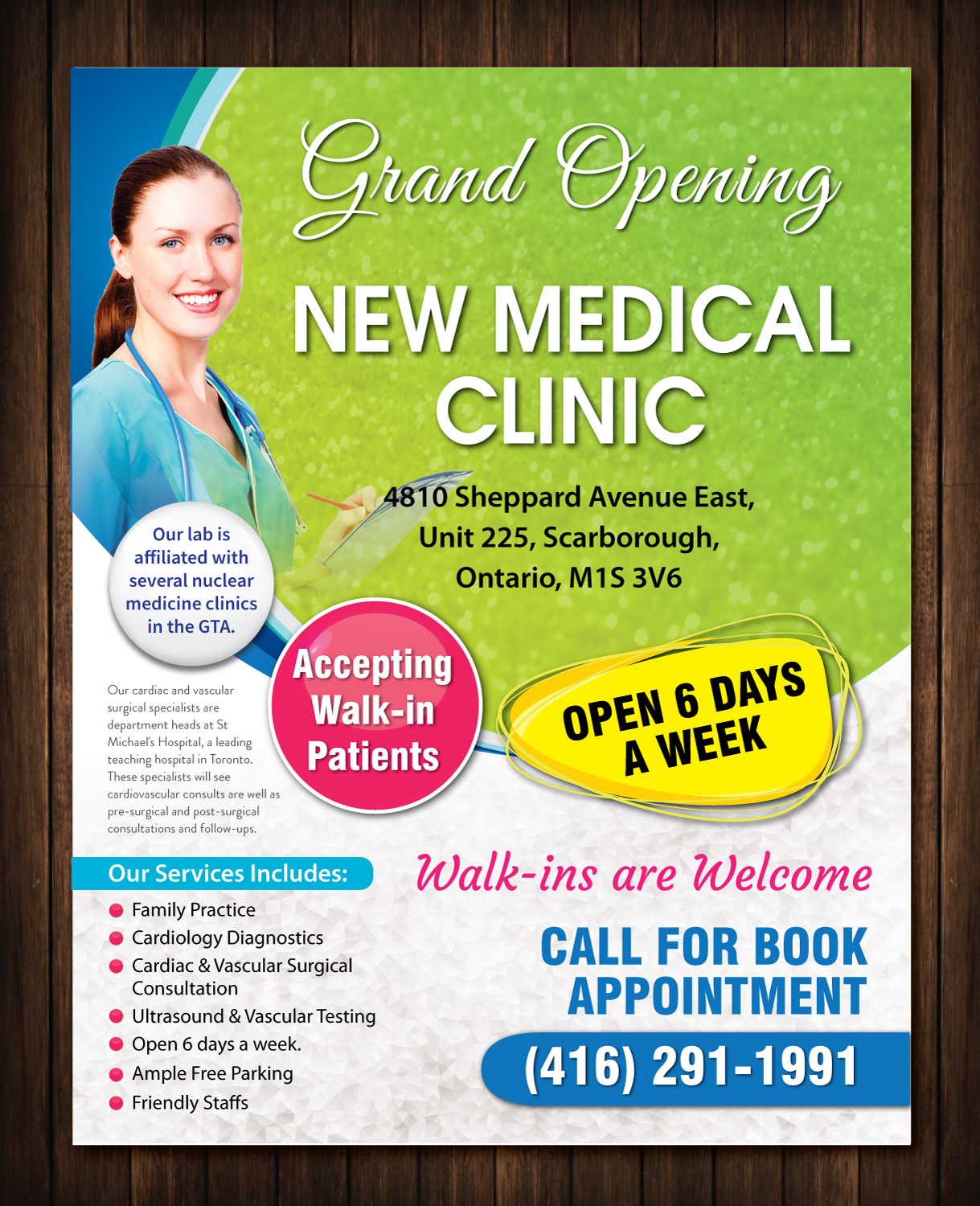 Flyer Design by meet007 for AMS DIAGNOSTICS | Design #12808471