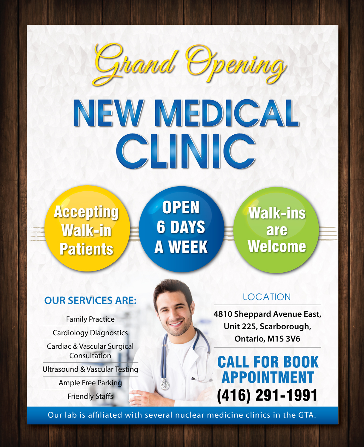 Flyer Design by meet007 for AMS DIAGNOSTICS | Design #12809166