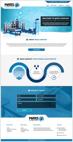 Wordpress Design by -Marc- for Daco Solutions Group | Design: #12787510