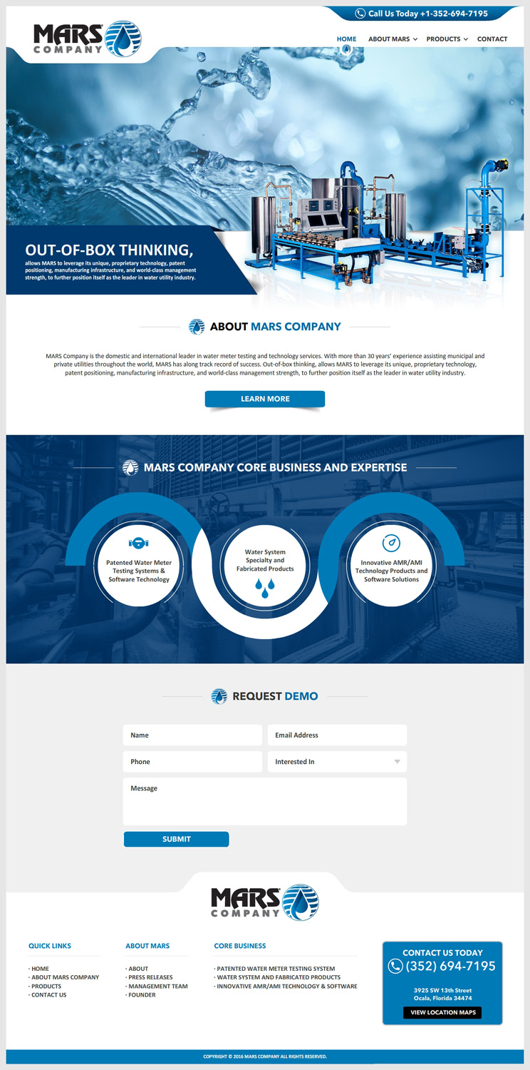 Wordpress Design by -Marc- for Daco Solutions Group | Design #12788091