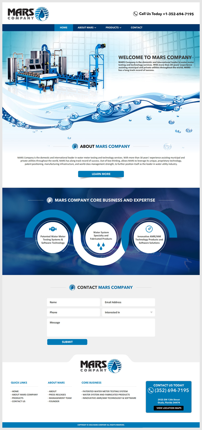 Wordpress Design by -Marc- for Daco Solutions Group | Design #12788570