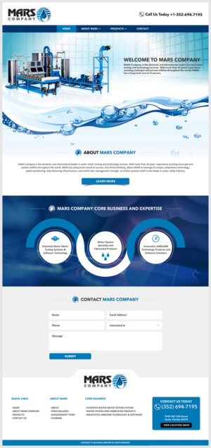 Wordpress Design by -Marc- for Daco Solutions Group | Design: #12788570