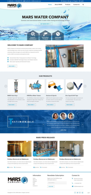 Wordpress Design by pb for Daco Solutions Group | Design: #12788507