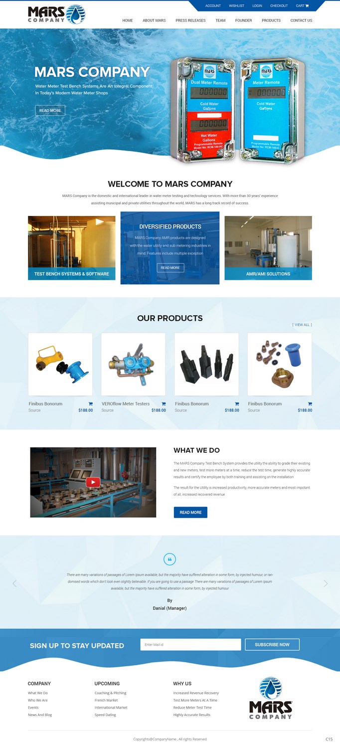 Wordpress Design by pb for Daco Solutions Group | Design #12788511