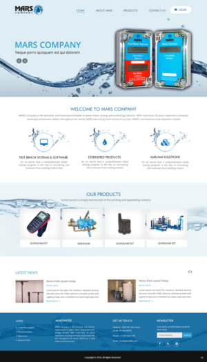 Wordpress Design by pb for Daco Solutions Group | Design: #12798768