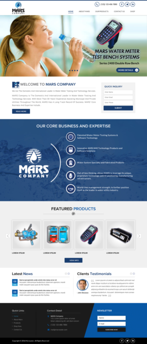 Redesign Existing Technology Company Website | WordPress-Design von Sbss