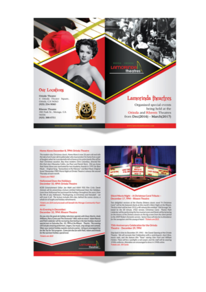 Brochure Design by debdesign for California Independent Film Festival | Design: #12818031