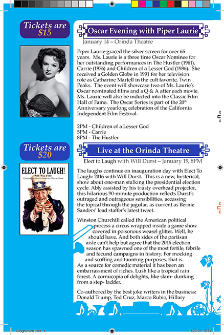 Brochure Design by Altitude21 for California Independent Film Festival | Design #12827451