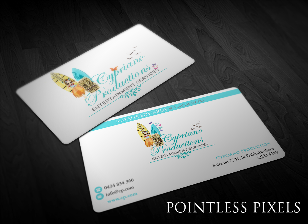 Business Card Design by Pointless Pixels India for this project | Design #12832676