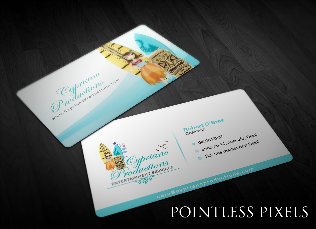 Business Card Design by Pointless Pixels India for this project | Design #12832678