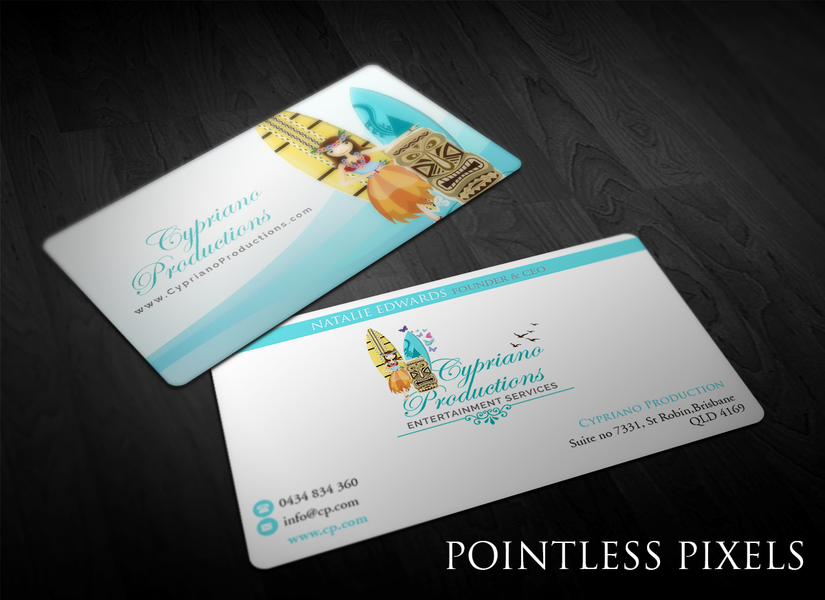 Business Card Design by Pointless Pixels India for this project | Design #12832682