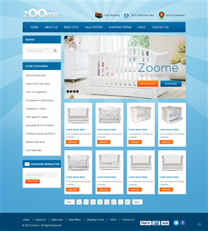Web Design by pb for zOOme | Design: #2435369