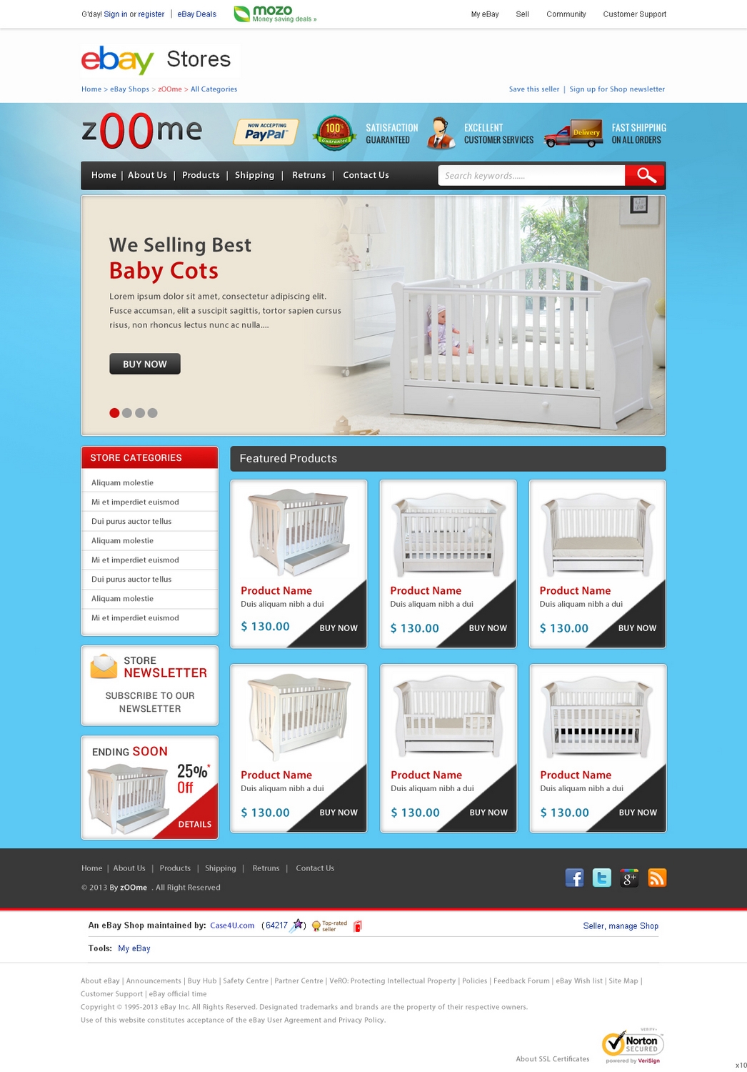 Web Design by pb for zOOme | Design #2435374