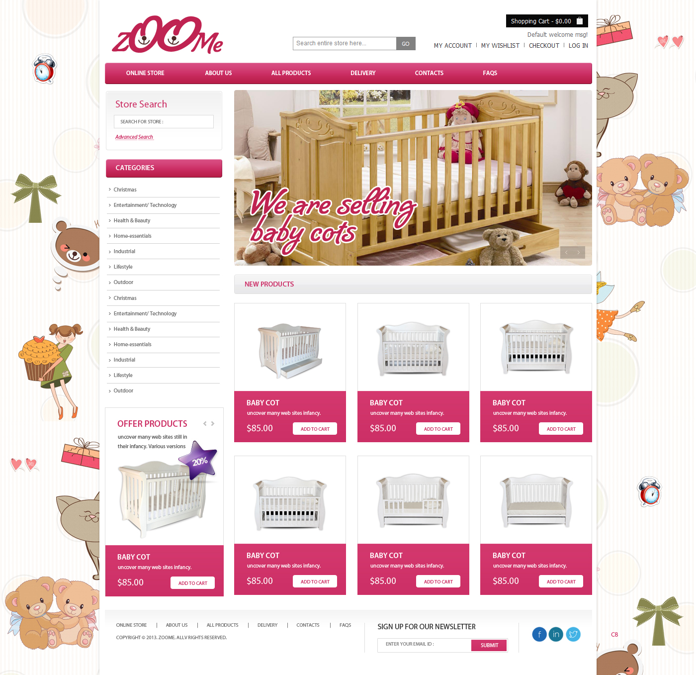 Web-Design von pb für zOOme | Design #2435378