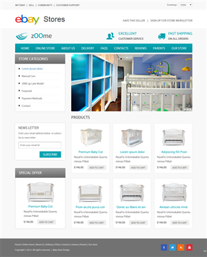 Web Design by pb for zOOme | Design: #2435380