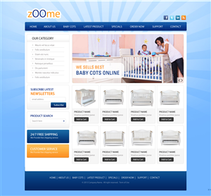 Web Design by pb for zOOme | Design: #2435383