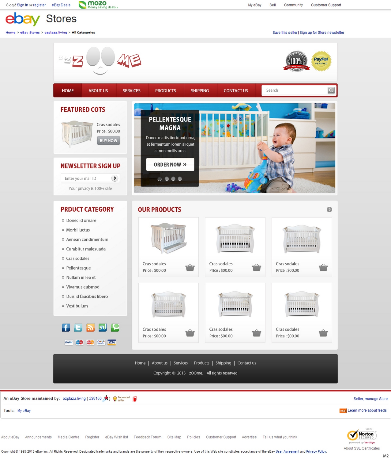 Web Design by pb for zOOme | Design #2435384