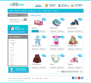 Web Design by pb for zOOme | Design: #2439163