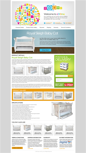 eBay Listing Template, Store Template, Logo Design, Logo Header and Product Header | Web-Design von TechWise