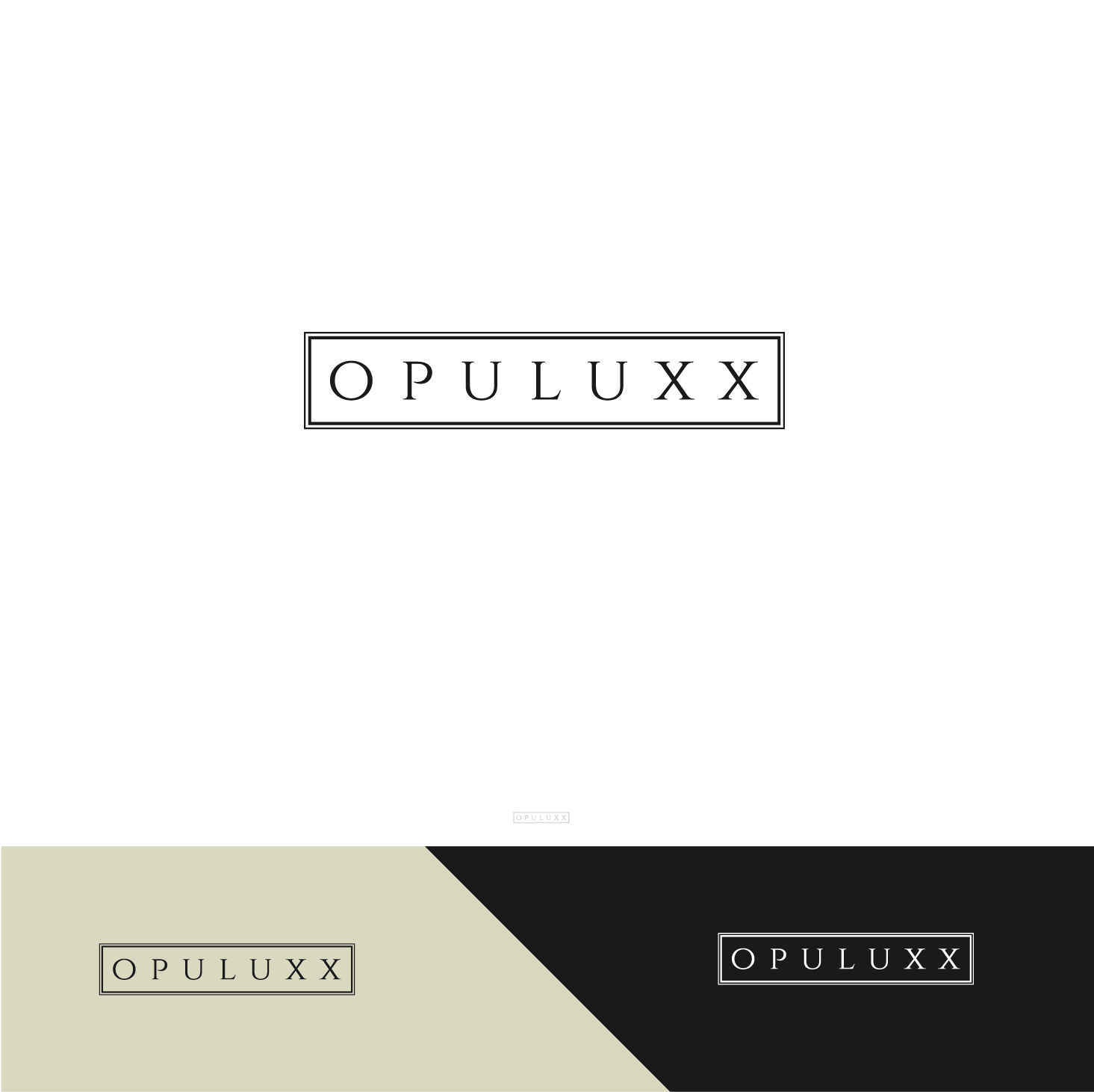 Logo Design by abc. for Opuluxx | Design #12803330
